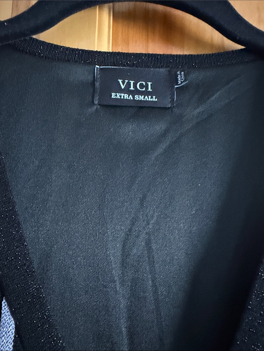 VICI Long-Sleeve Ribbed Button-Front Midi Dress — Pink, Blue, Cream - Picture 2 of 2